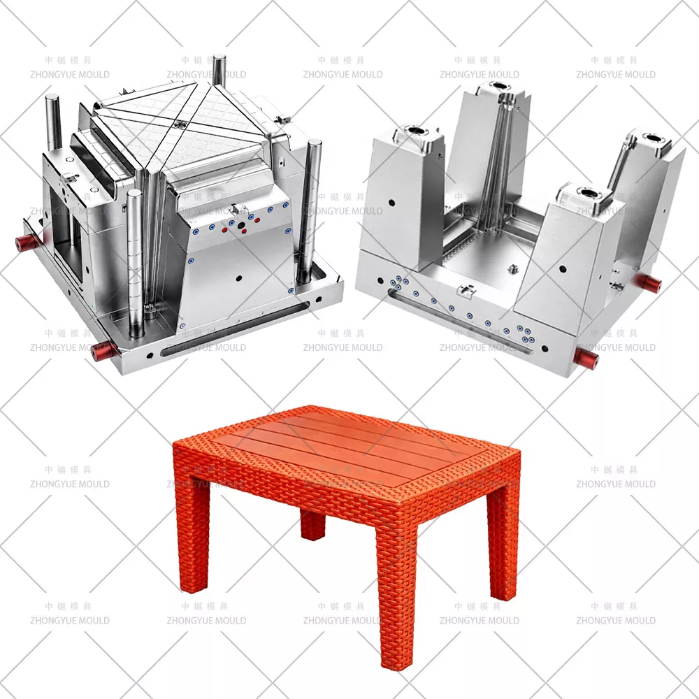 Plast lavrattan bordform